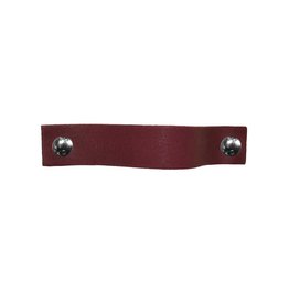 100% original Leather Pulls Purple Plum XSmall 2cm wide