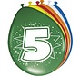 Ballonnen 5 jaar - 8 stuks