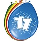 Ballonnen 11 jaar - 8 stuks