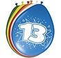 Ballonnen 13 jaar - 8 stuks