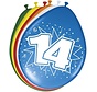 Ballonnen 14 jaar - 8 stuks