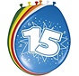 Ballonnen 15 jaar - 8 stuks