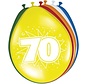 Ballonnen 70 jaar - 8 stuks