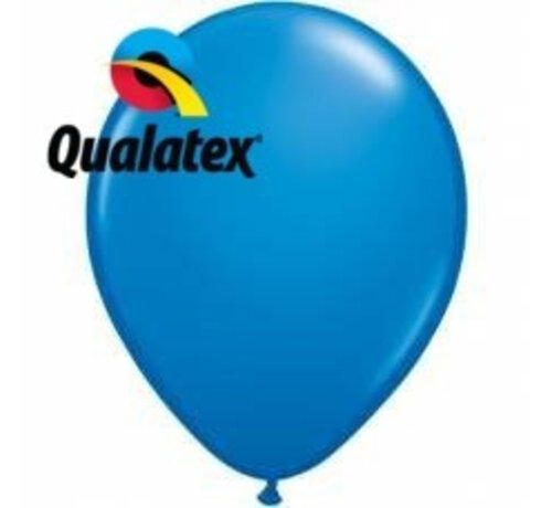 Ballonnen Donker Blauw 28cm 100 stuks | Qualatex