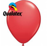 Ballonnen Rood 28cm 100 stuks | Qualatex