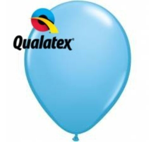 Ballonnen Licht Blauw 28cm 100 stuks | Qualatex