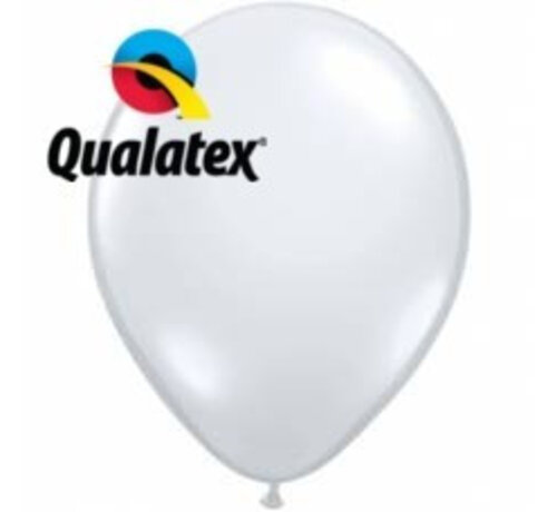 Ballonnen Transparant 28cm 100 stuks | Qualatex