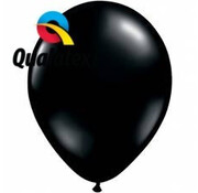 Ballonnen Zwart 28cm 100 stuks | Qualatex