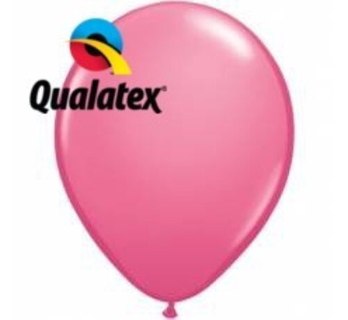 Ballonnen Rose 28cm 100 stuks | Qualatex