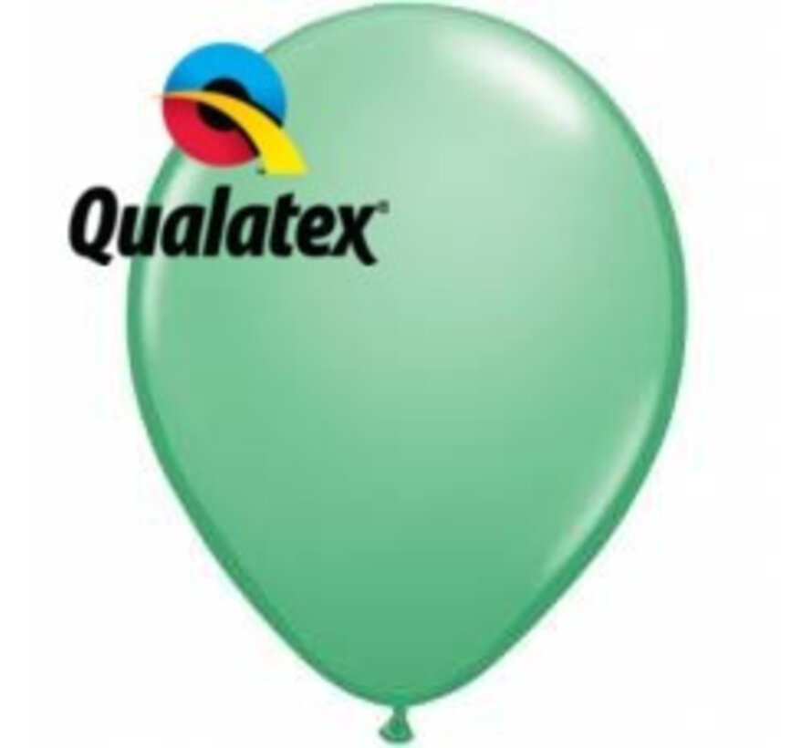 Ballonnen Wintergroen 28cm 100 stuks | Qualatex