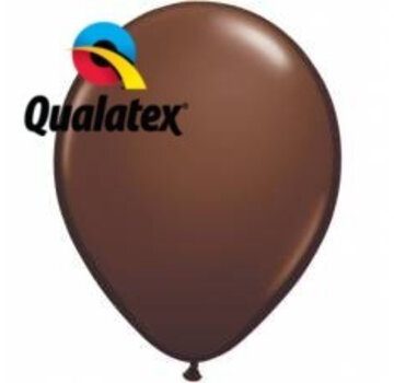 Ballonnen Chocolade Bruin 28cm 100 stuks | Qualatex