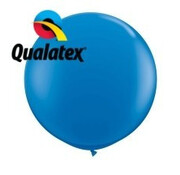 Grote ballon Donker Blauw 90cm 1 stuks | Qualatex