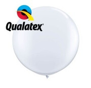 Grote ballon Wit 90cm 1 stuks | Qualatex