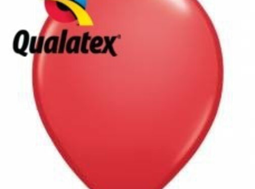 Ballonnen Rood 15cm 100 stuks | Qualatex
