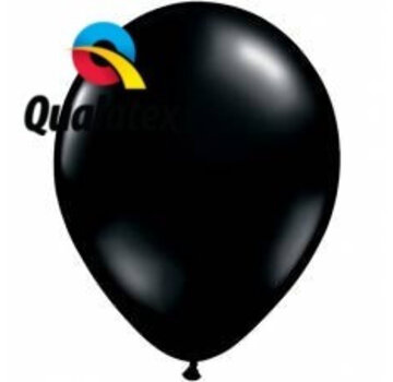 Ballonnen Zwart 15cm 100 stuks | Qualatex