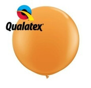 Grote ballon Oranje 90cm 1 stuks | Qualatex
