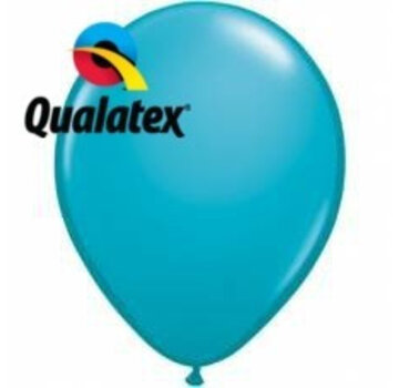 Ballonnen Tropical Teal 15cm 100 stuks | Qualatex