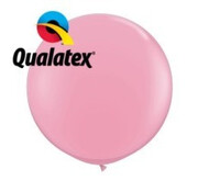 Grote ballon Roze 90cm 1 stuks | Qualatex