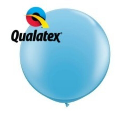 Grote ballon Licht Blauw 90cm 1 stuks | Qualatex