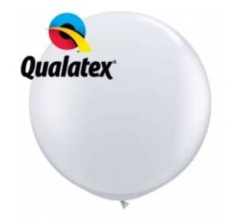Grote ballon Transparant 90cm 1 stuks | Qualatex