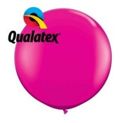 Grote ballon Fuchsia 90cm 1 stuks | Qualatex
