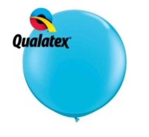 Grote ballon Robins Egg Blauw 90cm 1 stuks | Qualatex