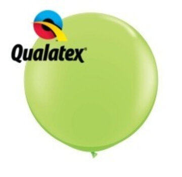 Grote ballon Lime Groen 90cm 1 stuks | Qualatex