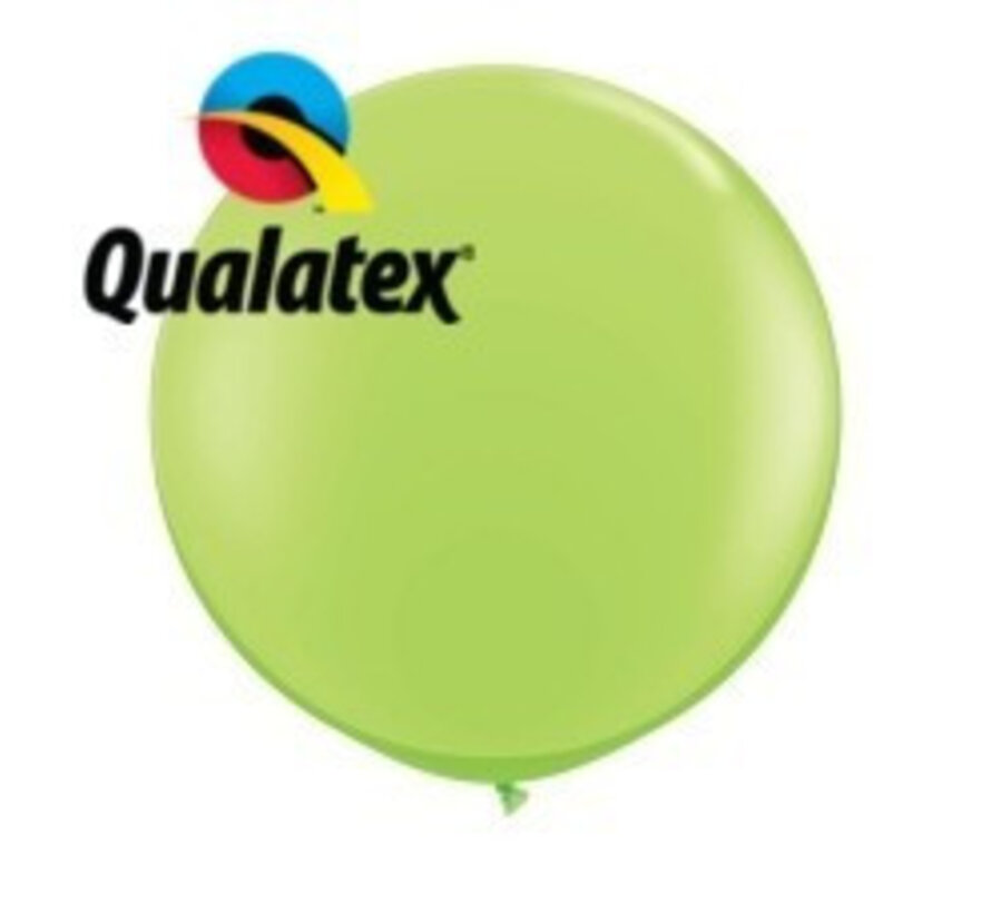 Grote ballon Lime Groen 90cm 1 stuks | Qualatex