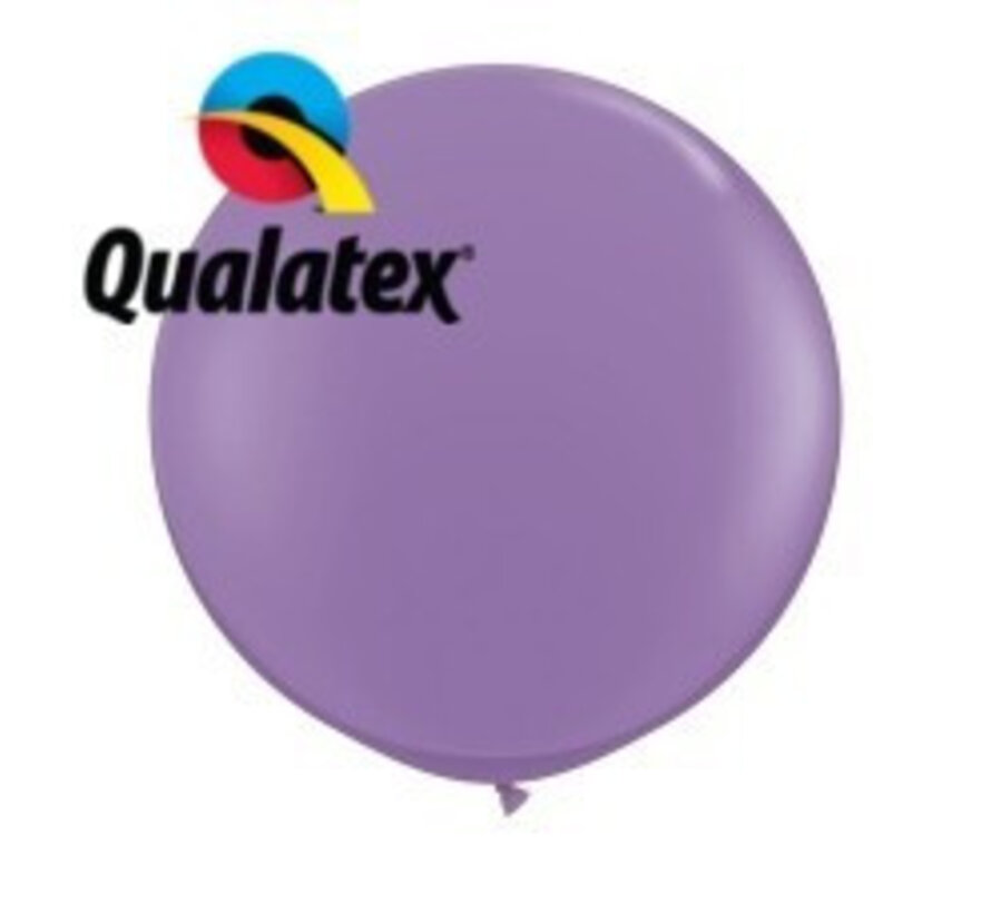 Grote ballon Lila 90cm 1 stuks | Qualatex