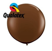 Grote ballon Chocolade Bruin 90cm 1 stuks | Qualatex