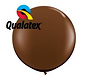 Grote ballon Chocolade Bruin 90cm 1 stuks | Qualatex