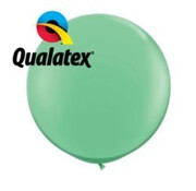 Grote ballon Wintergroen 90cm 1 stuks | Qualatex