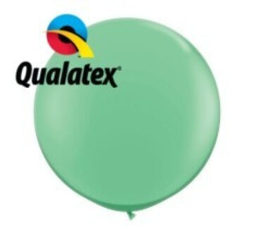 Grote ballon Wintergroen 90cm 1 stuks | Qualatex