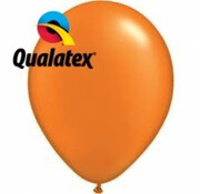 Ballonnen Pearl Oranje 28cm 100 stuks | Qualatex