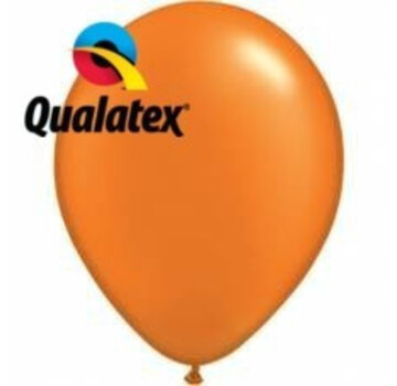 Ballonnen Pearl Oranje 28cm 100 stuks | Qualatex