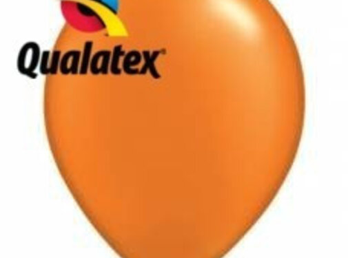 Ballonnen Pearl Oranje 28cm 100 stuks | Qualatex