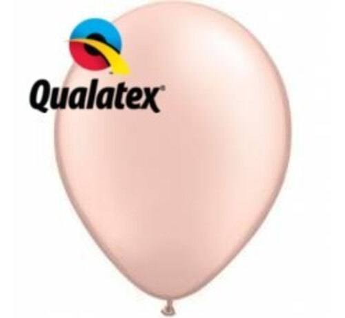 Ballonnen Pearl Peach 28cm 100 stuks | Qualatex