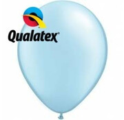 Ballonnen Pearl Licht Blauw 28cm 100 stuks | Qualatex
