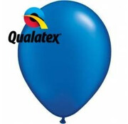 Ballonnen Pearl Sapphire Blauw 28cm 100 stuks | Qualatex