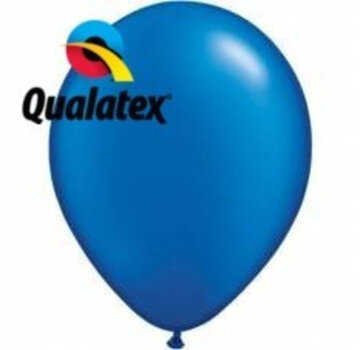 Ballonnen Pearl Sapphire Blauw 28cm 100 stuks | Qualatex
