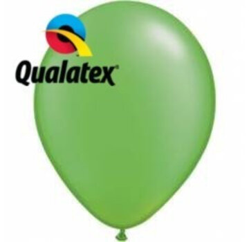 Ballonnen Pearl Limegroen 28cm 100 stuks | Qualatex