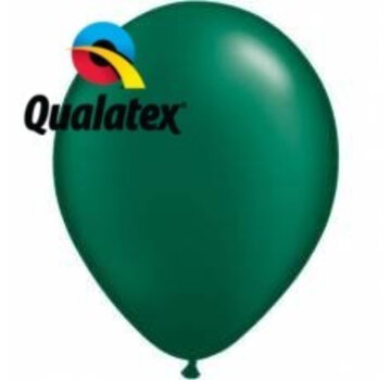 Ballonnen Pearl Forest Groen 28cm 100 stuks | Qualatex