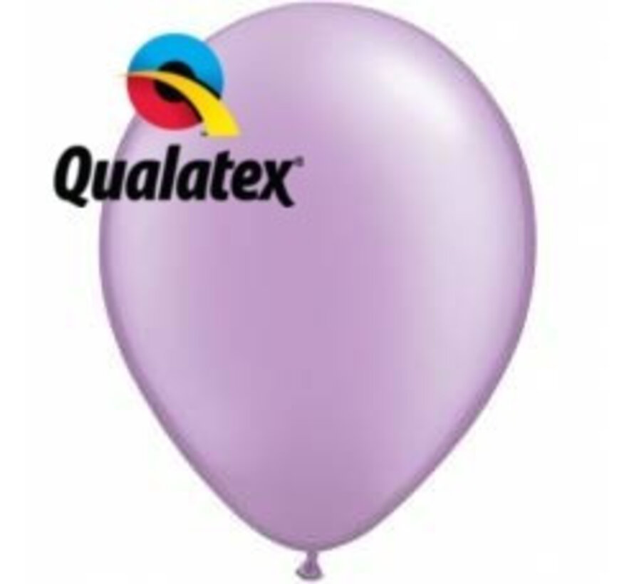 Ballonnen Pearl Lila 28cm 100 stuks | Qualatex