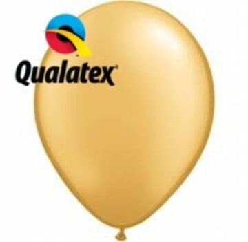 Ballonnen Goud Metallic 28cm 100 stuks | Qualatex