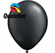 Ballonnen Pearl Zwart 28cm 100 stuks | Qualatex