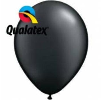 Ballonnen Pearl Zwart 28cm 100 stuks | Qualatex