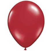 Ballonnen Pearl Rood 15cm 100 stuks | Qualatex