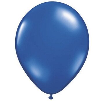 Pearl Sapphire Blauw ballonnen Qualatex - 100 stuks