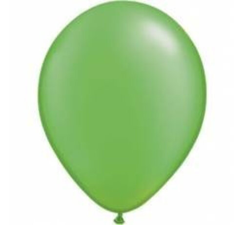 Pearl Lime Groen ballonnen Qualatex - 100 stuks