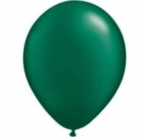 Pearl Forest Groen ballonnen Qualatex - 100 stuks